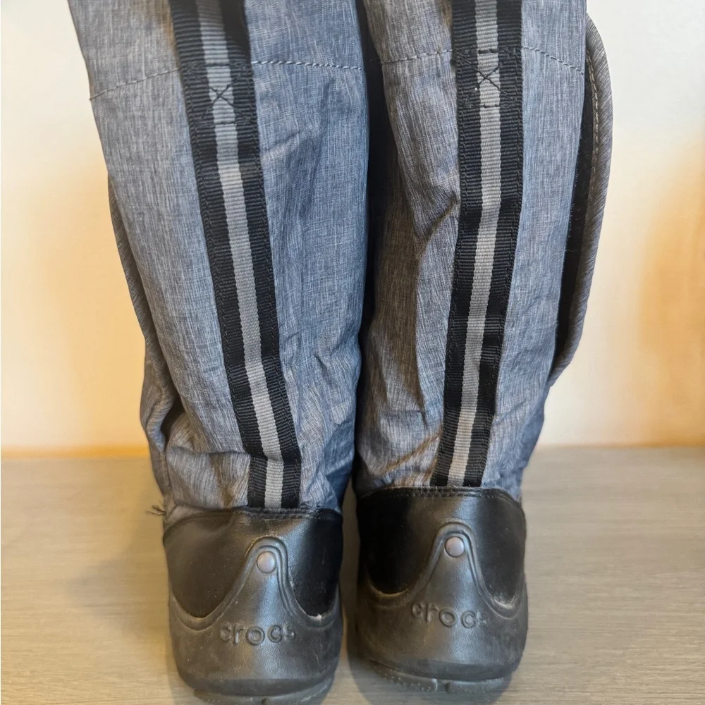 Crocs‎ Womens Duet Busy Day Boot Shoes Sz 8 Winter Waterproof